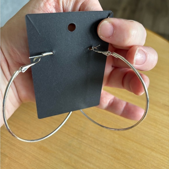 Gold Dangle Earrings with Intricate Design - Picture 3 of 3